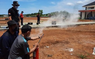 Siaga K3, Sosialisasi dan Simulasi Penanggulanan Bahaya Kebakaran Digelar di SIT Al Hasanah 2