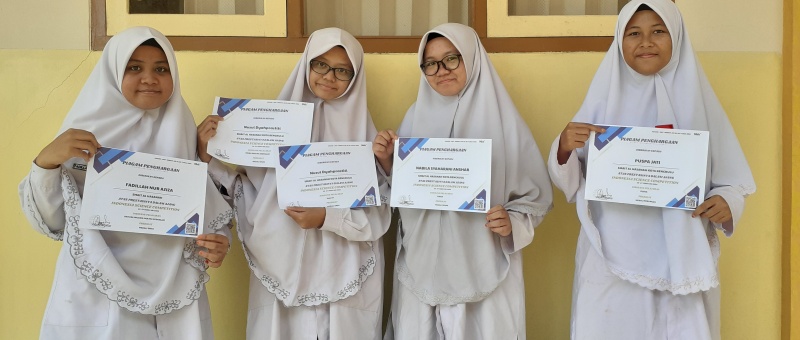 SMAIT Al Hasanah Raih 3 Emas, 1 Perak dan 1 Perunggu di Event Nasional ISC 2022